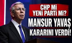 CHP mi, YENİ Parti mi? Mansur Yavaş kararını verdi!