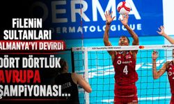Filenin Sultanları Avrupa Voleybol Şampiyonası'nda Almanya'yı devirdi! Dörtte dört yaptı!
