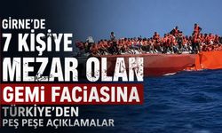 Girne’deki gemi faciasına Türkiye'den peş peşe açıklamalar