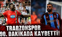 Trabzonspor - Amedspor: 1-2 MAÇ SONUCU