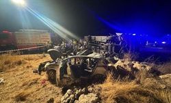 Gaziantep’te 2'si çocuk 7 kişinin öldüğü feci kazanın görüntüleri ortaya çıktı!