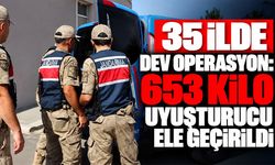 35 ilde dev operasyon: 653 kilo uyuşturucu ele geçirildi
