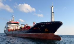 Silivri açıklarında çarpışan gemiden ilk görüntüler geldi