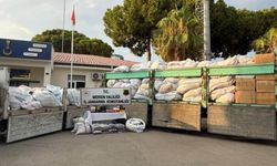 Mersin'de 50 milyon TL değerinde kaçak kıyafet