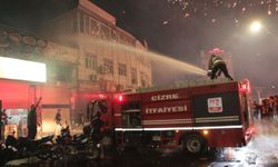 Galibiyet coşkusu yangına dönüştü! 3 iş yeri ve bir araç zarar gördü
