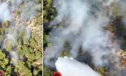 Antalya’da orman yangını! 6 hava aracı müdahalede