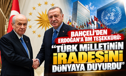 Bahçeli’den Erdoğan’a BM teşekkürü: “Türk milletinin iradesini dünyaya duyurdu”