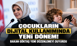 Çocukların dijital kullanımında yeni dönem! Bakan Göktaş yeni düzenlemeyi duyurdu