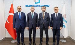İletişim Başkanı Burhanettin Duran’dan Basın İlan Kurumu’na ziyaret