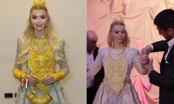 Ünlü fenomenin kına gecesi olay oldu! Takıları tırnaklarını bile görünmez hale getirdi
