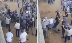 Canlı hayvan borsasındaki öldüresiye kavga kamerada!