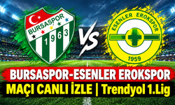 Bursaspor-Esenler Erokspor MAÇI CANLI İZLE | Trendyol 1. Lig