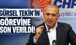 Gürsel Tekin ve heyetinin görevine son verildi!