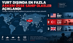 Türkiye askeri üs sayısında İngiltere’yi geçti: Dünyada ikinci sıraya yükseldi!