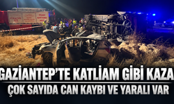 Gaziantep'te feci kaza! Yolcu otobüsü ile otomobil çarpıştı: Çok sayıda ölü ve yaralı var