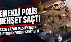 Esenyurt'ta korsan taksici emekli polis, önce ceza yazan polisi ardından kendini vurdu!