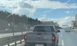 Ambulansa yol vermeme skandallarına bir yenisi daha eklendi: Önünde peş peşe frene bastı