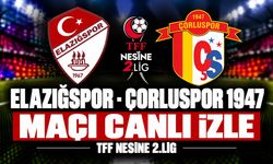 Elazığspor-Çorluspor 1947 MAÇI CANLI İZLE | TFF 2.Lig