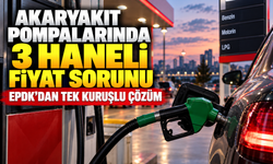Akaryakıt pompalarında 3 haneli fiyat sorunu! EPDK’dan tek kuruşlu çözüm