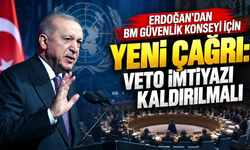 Erdoğan’dan BM Güvenlik Konseyi için yeni çağrı: Veto imtiyazı kaldırılmalı