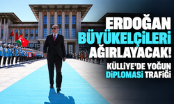 Erdoğan büyükelçileri ağırlayacak! Külliye’de yoğun diplomasi trafiği
