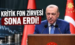 Cumhurbaşkanı Erdoğan, ekonomi kurmaylarını topladı: Kritik fon zirvesi sona erdi!