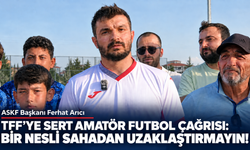 TFF’ye sert amatör futbol çağrısı: Bir nesli sahadan uzaklaştırmayın!