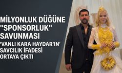 Milyonluk düğüne 'sponsorluk' savunması! 'Vanlı Kara Haydar'ın' savcılık ifadesi ortaya çıktı