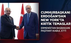 Cumhurbaşkanı Erdoğan Ermenistan Başkanı Paşinyan'ı kabul etti!