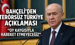 Bahçeli'den Terörsüz Türkiye açıklaması: "Oy kaygısıyla değil vatan sevdasıyla hareket edeceğiz"