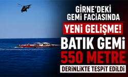 Girne'deki gemi faciasında yeni gelişme! Batık gemi 550 metre derinlikte tespit edildi