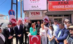 Bala'da Yeni Parti İlçe Başkanlığı açıldı