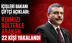 İçişleri Bakanı Çiftçi açıkladı: Kırmızı bültenle aranan 22 kişi yakalandı