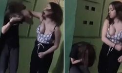 Okul koridorunda "Sevgilime yan baktın" kavgası! Tekme tokat saldırdı