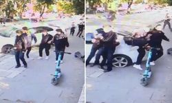 Üsküdar'da yayaların arasına dalan aracın sürücüsü gözaltına alındı