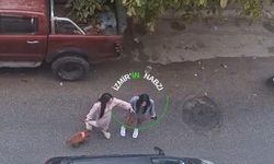 Yol verme tartışması bir anda büyüdü! Sürücü aracından inip üzerine yürüdü