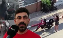 Makarnayı yedi, kuryenin peşine düştü! Gerçek şaşırttı