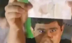 Markette kimse yoktu, parayı kameraya gösterip bıraktılar