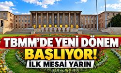 TBMM’de yeni dönem başlıyor! İlk mesai yarın