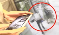 Eczanede şoke eden görüntü! Eteğinin altından fotoğraf çekmeye çalıştı
