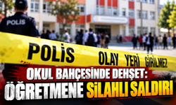 Okul bahçesinde dehşet: Öğretmene silahlı saldırı