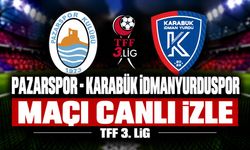 Pazarspor-Karabük İdmanyurdu MAÇI CANLI İZLE | TFF 3.Lig