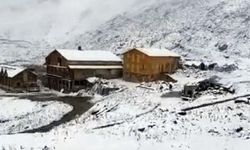 Rize’de eylül sürprizi, yayla beyaza büründü