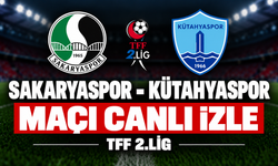 Sakaryaspor-Kütahyaspor MAÇI CANLI İZLE | TFF 2.Lig