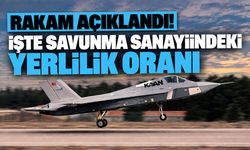Rakam açıklandı! İşte savunma sanayiindeki yerlilik oranı