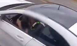 İzmir’de akaryakıt istasyonundaki tartışma yola taştı! Tur aracını otomobille takip ettiler