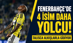 Fenerbahçe'de 4 isim daha yolcu! Talisca alkışlarla gidiyor