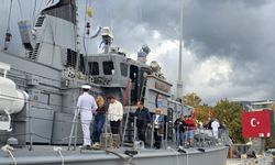 Erdek’te savaş gemisi heyecanı! TCG Edincik ziyarete açıldı