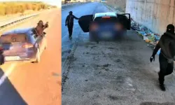 Türk tırına film sahnelerini aratmayan soygun! Jammer bile kullandılar