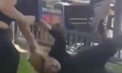 Kayseri'de dehşet! İki kadın, başka bir kadını saçından sürükleyip sopayla dövdü